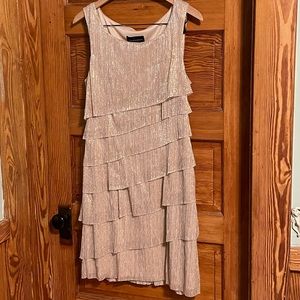 Tiered Shimmer Dress